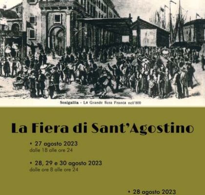 Fiera di S. Agostino (St. Augustine’s Fair)